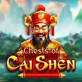 Chests of Cai Shen game by Pragmatic Play – logo hosted on AmunRa Casino